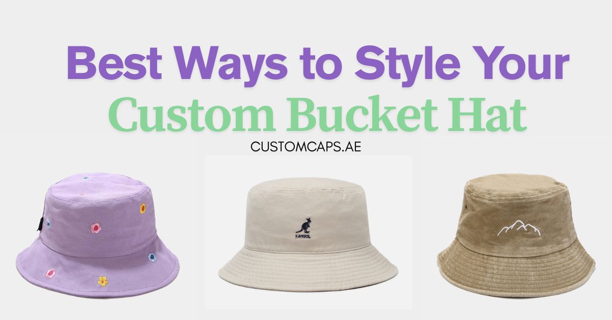 custom bucket hats